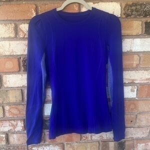 lululemon Long Sleeve Run Back On Track Top